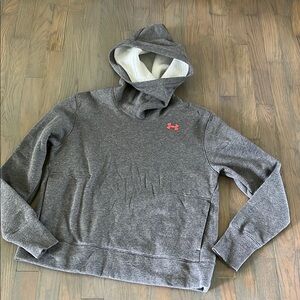 Under Armour Gray Sweatshirt Hoodie Size medium